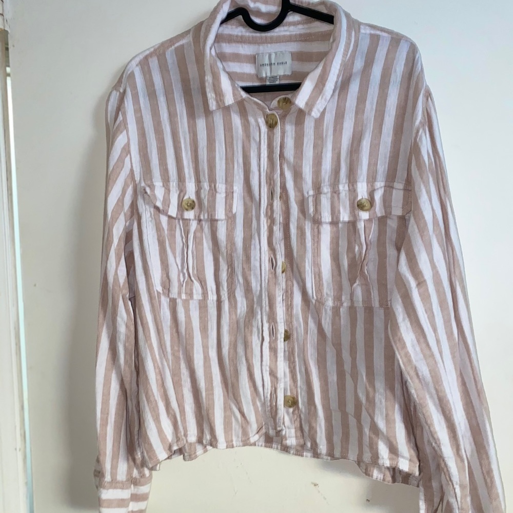 Flannel ( Crop top)